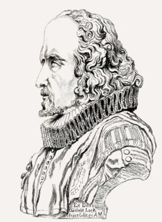 Portrait of Sir Francis Bacon, Baron Baco of Verulam, 1561 - 1626, English lawyer, statesman,