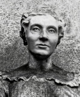 Bust of Marie-Sophie Germain, 1776 –1831, French mathematician, physicist and philosopher,