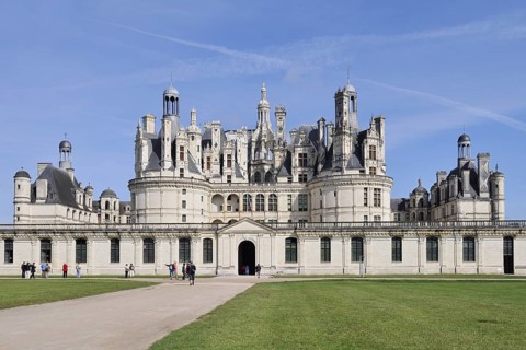 Chambord Castle, Loir-et-Cher department, Centre region, France