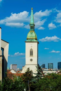St Martin's Cathedral in Bratislava, Slovakia