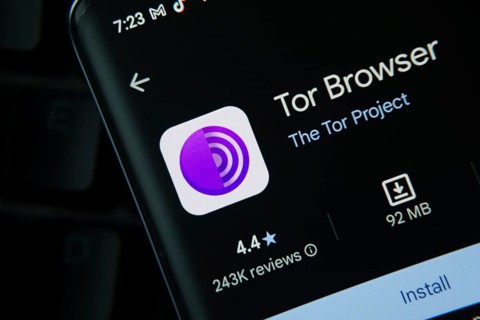 Dhaka, Bangladesh- 27 July 2025: Tor Browser app from Google Playstore is displayed on a smartphone