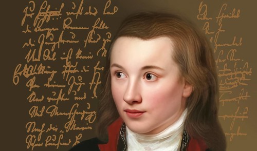 Portrait of Georg Philipp Friedrich Freiherr von Hardenberg, pseudonym and pen name Novalis, 1772 -