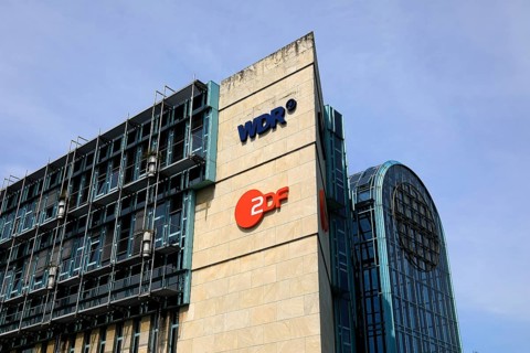 The WDR broadcasting centre in Düsseldorf, North Rhine-Westphalia, Germany