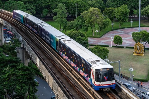 BTS Skytrain, Bangkok, Thailand