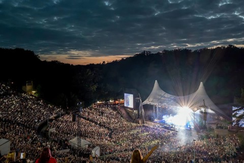 Sido live on 25 years of SIDO - The anniversary tour at the Berlin Waldbühne on 18.07.2025