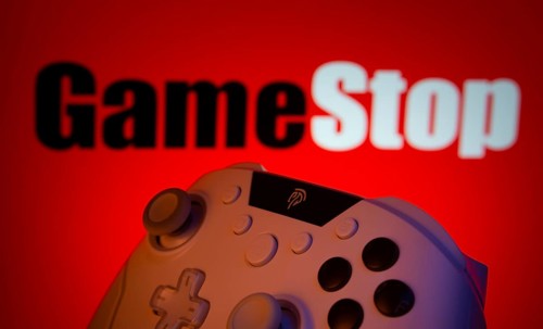 Dhaka, Bangladesh- 15 July 2025: A close-up of a gamepad with the GameStpo seen on screen in the