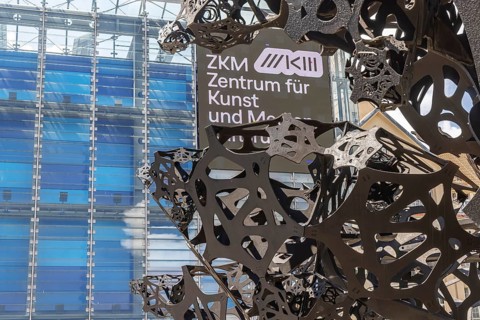 Centre for Art and Media, Museum for Media Technology, ZKM. Exterior view. Karlsruhe,