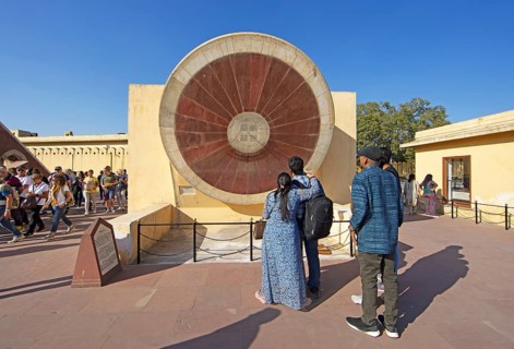 Jantar Mantar Observatory, open-air observatory, Jaipur, Rajasthan, India