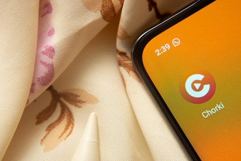 Dhaka, Bangladesh- 07 May 2025: Chorki app icon is seen on smartphone