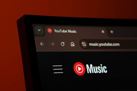 Dhaka, Bangladesh- 02 June 2025: Close-up of a computer screen displaying the Youtube Music web