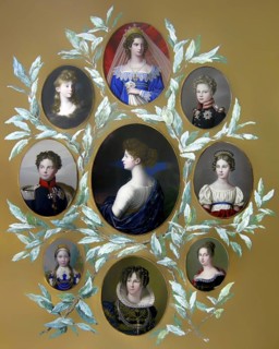 The Queen of Prussia with their children, Louise of Mecklenburg-Strelitz, Luise Herzogin zu