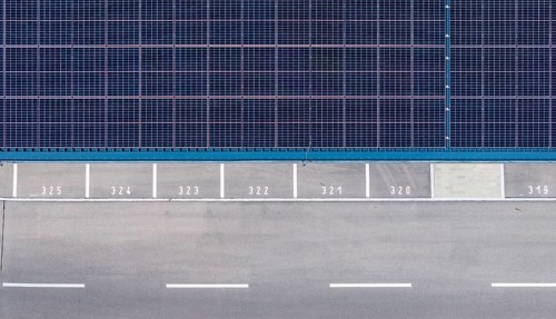 Largest charging park in the world at Merklingen Swabian Alb railway station. Symbolic photo. 259