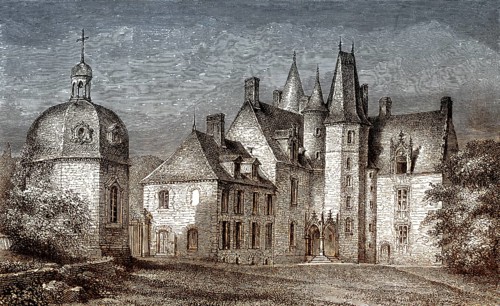 The château des Rochers-Sévigné, near Vitré in Ille, France, former Breton residence of Marie de