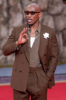 Mahershala Ali at the German premiere of the adventure film Jurassic World, the rebirth at Berlin's