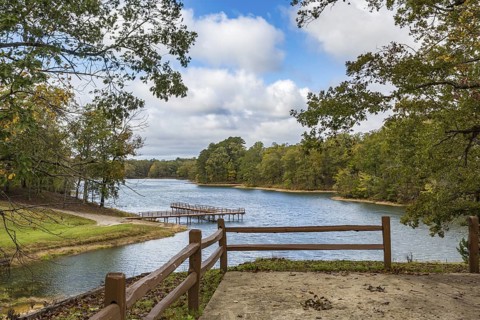Lake Lee at Tombigbee State Park near Tupelo, Mississippi