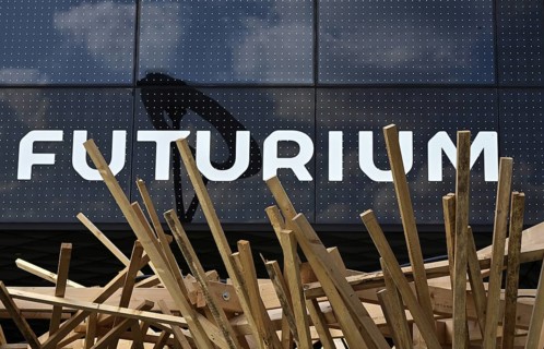 The Futurium, located next to the Federal Ministry of Research, Technology and Space, with an