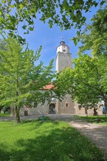 Castle with tower and museum, Lützen, Saxony-Anhalt, Germany