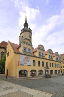 Renaissance Rathaus am Markt, Saale, Naumburg, Saxony-Anhalt, Germany