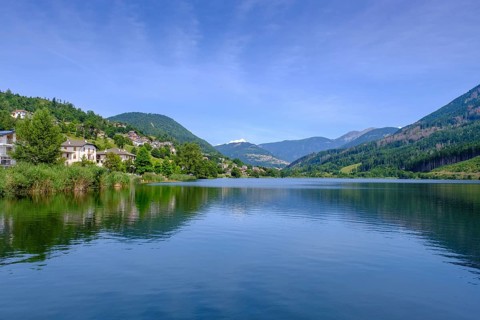 Lago di Serraia, Baselga di Pine, Val di Pine, Alta Valsugana e Bersntol, Trentino, Italy
