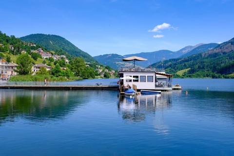 Bar Imbarcadero in Lago di Serraia, Baselga di Pine, Val di Pine, Alta Valsugana e Bersntol,