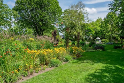 District educational garden, Burgsteinfurt, Münsterland, North Rhine-Westphalia, Germany
