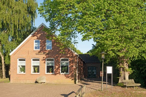 Paul-Harsebroek-Haus, village community centre, Moormerland, East Frisia, Germany