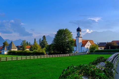 Wallgau, Werdenfelser Land, Upper Bavaria, Bavaria, Germany