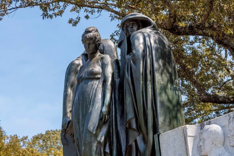 Confederate Memorial erected by the Daughters of the Confederacy at Shiloh Military Park in