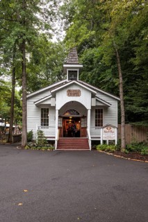 Robert F. Thomas Chapel in the Dollywood amusement park in Pigeon Forge, TN