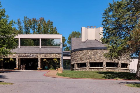 The Lodge at Natchez Trace in the Pin Oak area of Natchez Trace State Park near Wildersville,