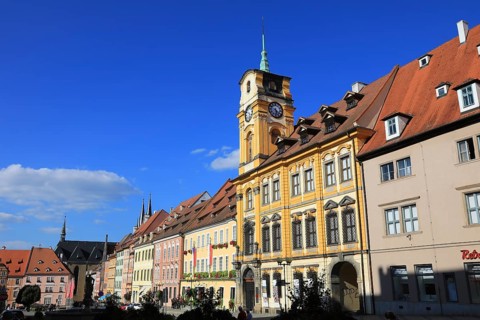 Old Town and Town Hall, Cheb, Cheb, Egerland, Bohemia, Czech Republic, Czech Republic