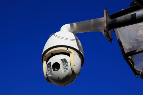 Surveillance camera in public spaces
