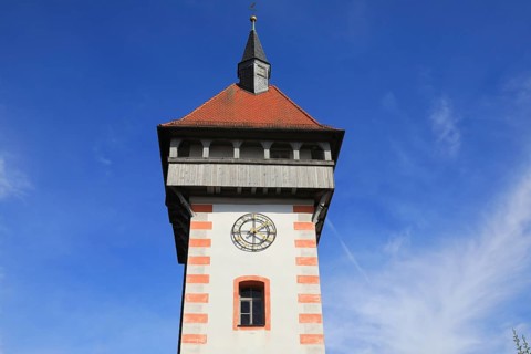 Gangolfsturm, medieval fortification tower, Hollfeld, district of Bayreuth, Upper Franconia,