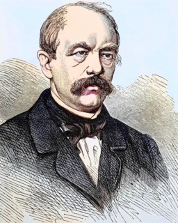 Portrait of Otto Eduard Leopold, Prince of Bismarck, Duke of Lauenburg (1 April 1815 to 30 July