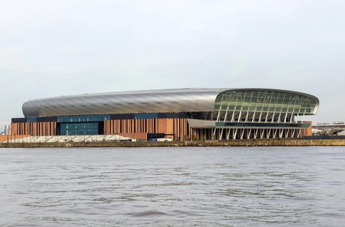 Everton Stadium new ground for Everton Football Club, Bramley-Moore Dock, Vauxhall, Liverpool,