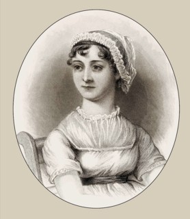 Jane Austen, 1775 – 1817, English novelist, digitally edited