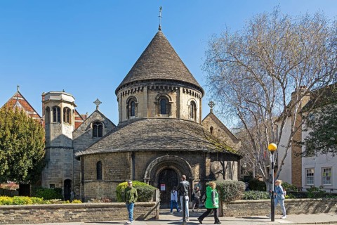 The Church of the Holy Sepulchre, Cambridge, England, Great Britain