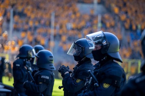 Football 3rd division, season 2024/25, matchday 37: Waldhof Mannheim vs Dynamo Dresden***Match