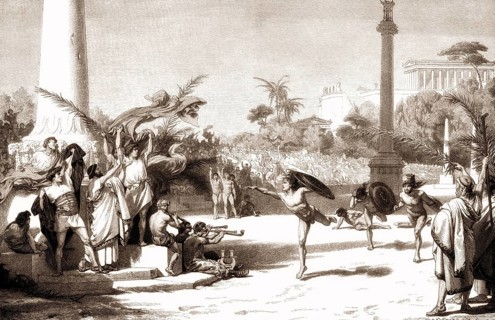 The Olympic Games in ancient Greece