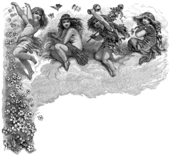 Die vier Jahreszeiten, The four seasons, a poem Johann Wolfgang von Goethe