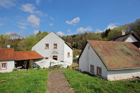 Country inn, Johann-Adams-Mühle, building, Theley, Tholey, Saarland, Germany