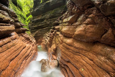 Tauglbach, Tauglbachklamm, Hallein District, Salzburg, Austria