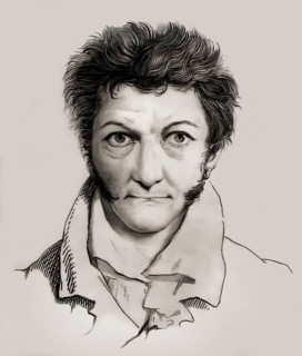 Ernst Theodor Amadeus Hoffmann, or E. T. A. Hoffmann, 1776 - 1822, German Romantic author of
