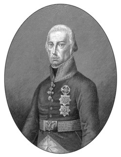 Francis II, 1768 - 1835, the last Holy Roman Emperor, as Francis I Franz I. Emperor of Austria,