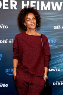 Dennenesch Zoudé at the premiere of FITZEKS DER HEIMWEG at the Delphi Filmpalast in Berlin on 14