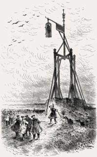 Joseph Süß Oppenheimer's execution on February 4, 1738