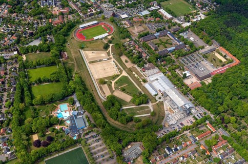 Verden, equestrian sport, Niedersachsenhalle, stadium, Berliner Ring, Verwell, adventure pool,