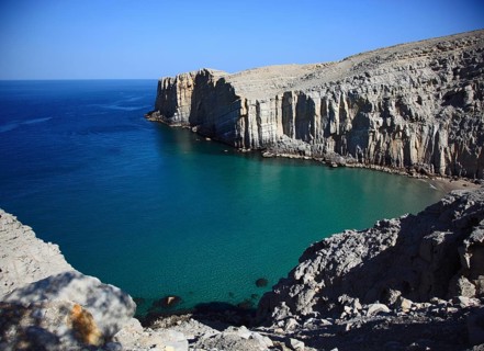Arabian Gold Coast, near Bukha, Bukha, in the Omani enclave of Musandam, Oman