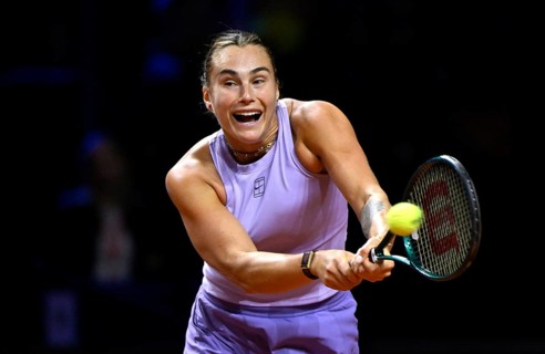 Aryna Sabalenka BLR, action, women's tennis Porsche Cup, Grand Prix, GP, Stuttgart 2025, Porsche