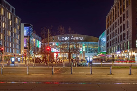 Uber Arena in Berlin, Germany